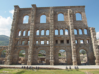 Image showing Roman Theatre Aosta