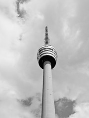 Image showing TV tower in Stuttgart