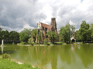 Image showing Johanneskirche Church, Stuttgart