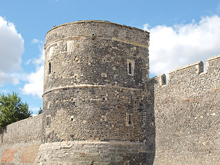 Image showing Canterbury City Walls