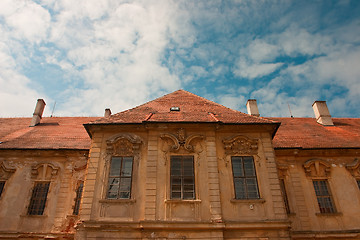 Image showing Part of very old library