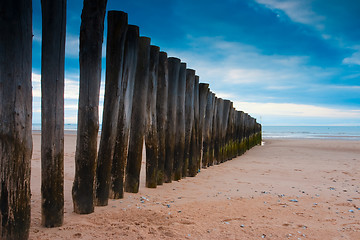 Image showing On the beach in Calais