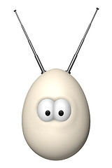 Image showing egg with antenna