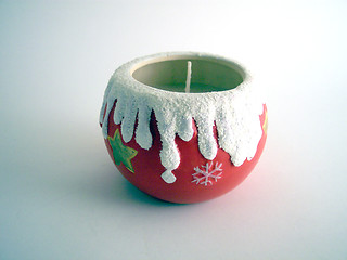 Image showing unused xmas candle