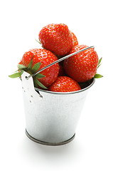 Image showing Bucket with Strawberry