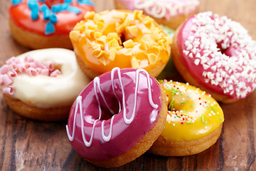 Image showing baked donuts