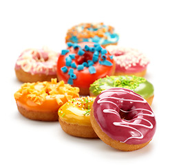 Image showing baked donuts