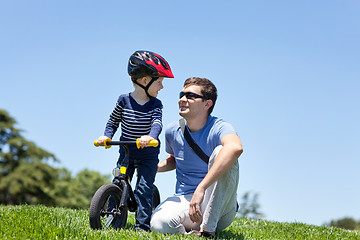 Image showing family at the park