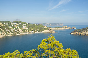 Image showing Javea coastline