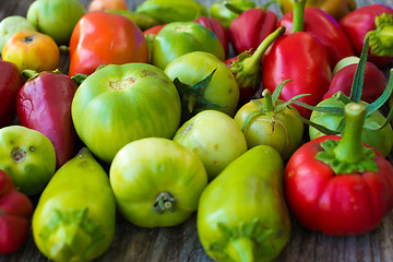 Image showing Capsicum and tomato