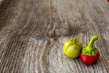 Image showing Capsicum and tomato