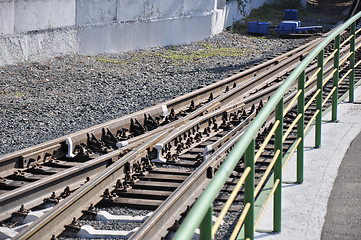 Image showing Children railway
