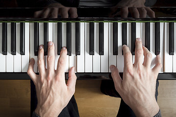 Image showing piano playing