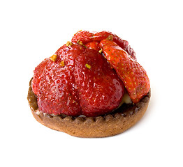 Image showing strawberry pie