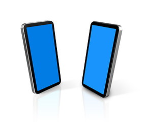 Image showing two mobile phones