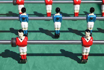 Image showing foosball. table soccer