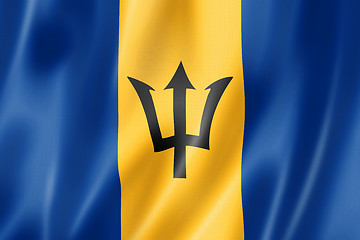 Image showing Barbados flag