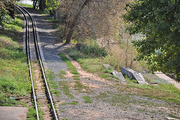 Image showing Children railway