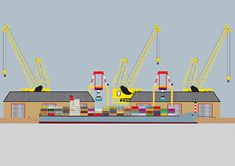 Image showing Container Ship