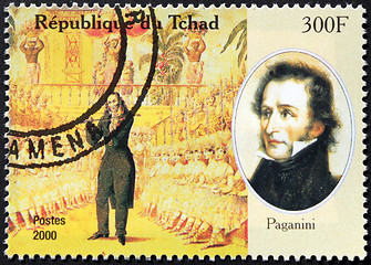 Image showing Paganini Stamp