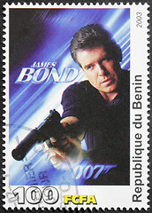 Image showing Pierce Brosnan Stamp