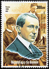 Image showing Marconi - Guinea Stamp