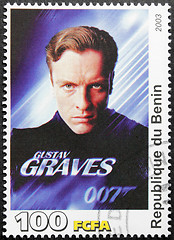 Image showing Toby Stephens Stamp