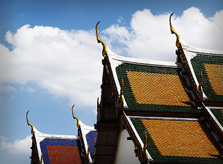 Image showing Thai temple in Bangkok