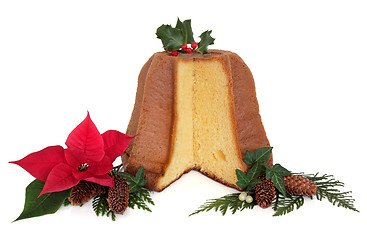 Image showing Pandoro Christmas Cake