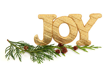 Image showing Christmas Joy
