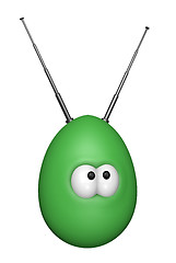 Image showing egg with antenna