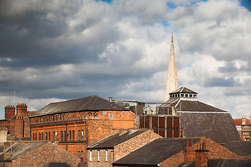 Image showing The roofs in York