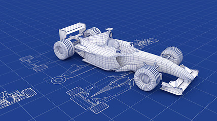 Image showing Formula One Blueprint