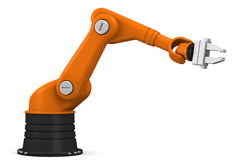 Image showing Industrial robotic arm