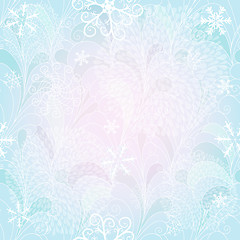 Image showing Seamless christmas gentle pattern