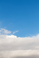 Image showing sky with clouds