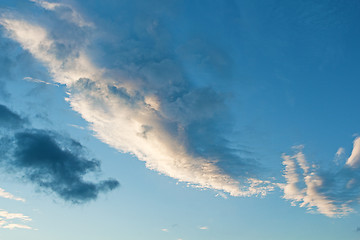 Image showing sky with clouds