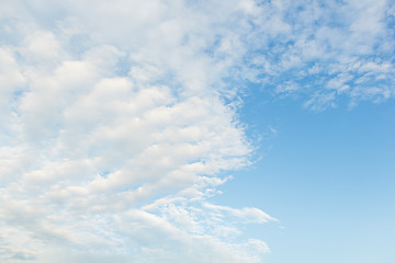 Image showing sky with clouds