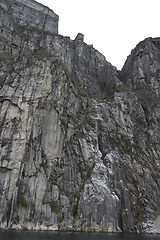 Image showing Pulpit Rock in norway