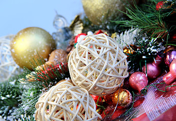 Image showing Christmas decorations 