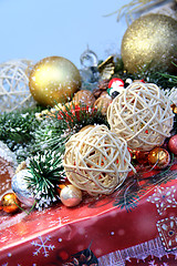 Image showing Christmas decorations