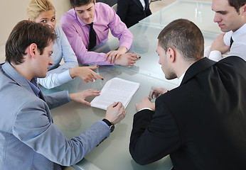 Image showing group of business people at meeting