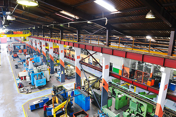 Image showing metal industy factory indoor