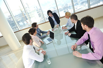 Image showing business people at meeting