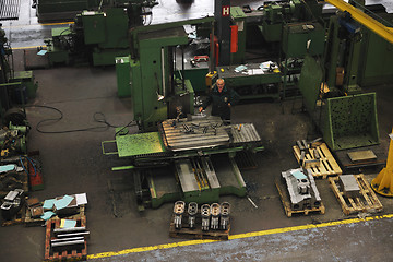 Image showing industry workers people in factory