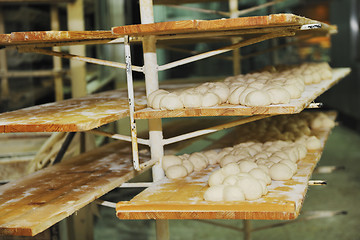 Image showing bread factory production