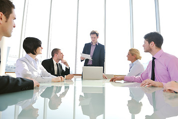 Image showing group of business people at meeting