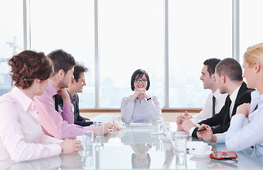 Image showing group of business people at meeting