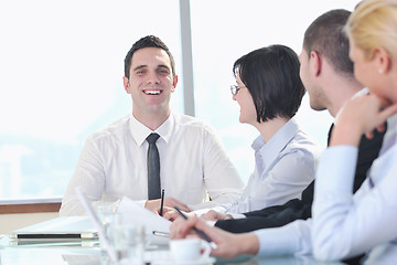 Image showing group of business people at meeting