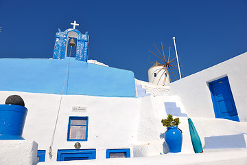 Image showing greece santorini